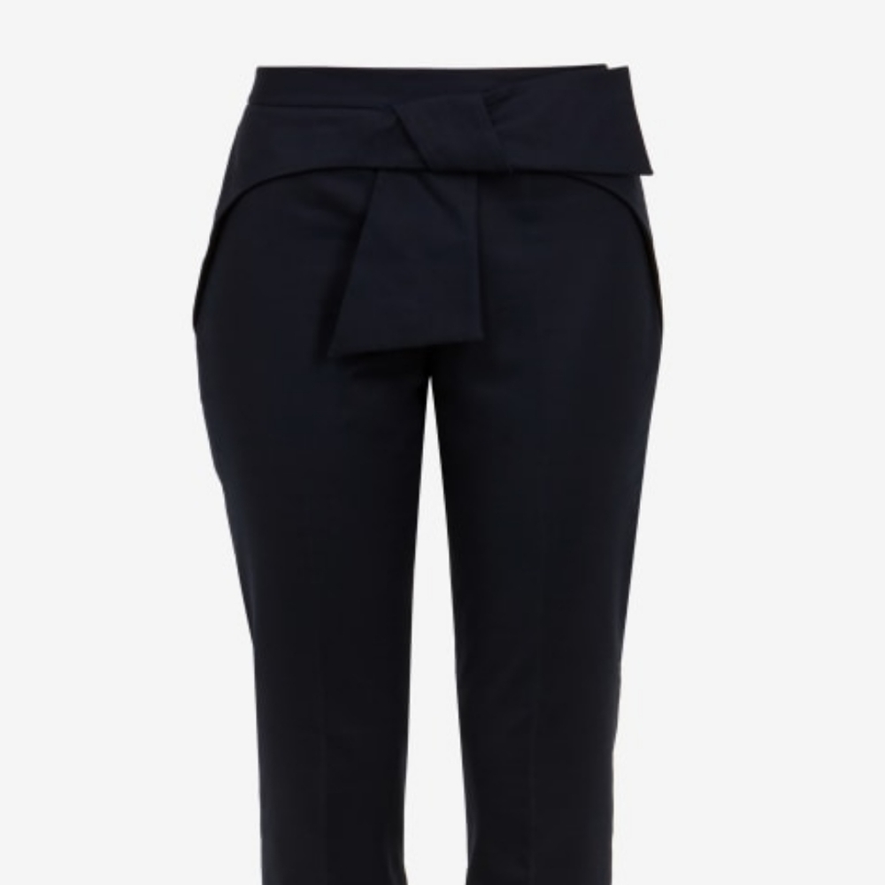 Bnwt Ted Baker Betha side zip bow waist trousers